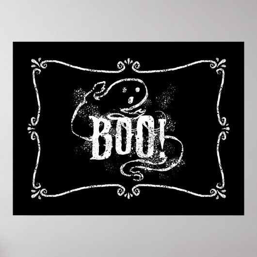Ghost Boo Poster (Vorne)