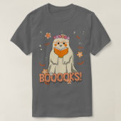 Ghost Boo Read Books Library, Ghost Book Reading H T-Shirt (Design vorne)