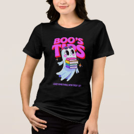 Ghost, boo Tri-Blend shirt