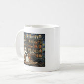 Ghost Book Reader Lesen der Buchliteratur Lover Kaffeetasse (Vorderseite Links)