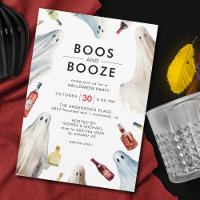 Ghost Boos und Booze | Fun Adult Halloween-Party