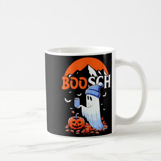 Ghost Boosch Beer Halloween  Kaffeetasse (Rechts)