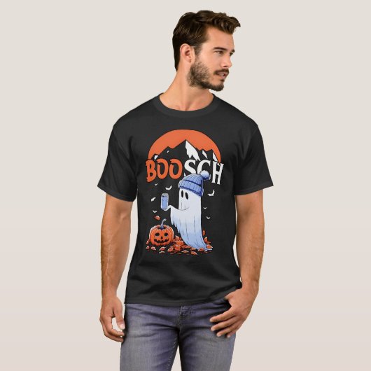 Ghost Boosch Bier Halloween Pullover (Vorne ganz)