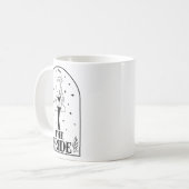 Ghost Bride Coven Witchy Gothic Wedding Bacheloret Kaffeetasse (Vorderseite Links)