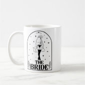 Ghost Bride Coven Witchy Gothic Wedding Bacheloret Kaffeetasse (Links)