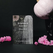 Ghost Bride Night Gothic Wedding Einladung