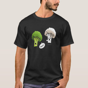 Ghost Brocolli Blumenkohl Gemüse Gemüse T-Shirt