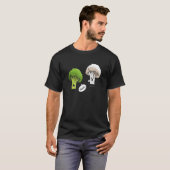 Ghost Brocolli Blumenkohl Gemüse Gemüse T-Shirt (Vorne ganz)