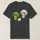 Ghost Brocolli Blumenkohl Gemüse Gemüse T-Shirt (Design vorne)