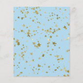 Ghost Budget Halloween Kinderdusche Einladung (Rückseite)