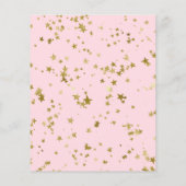 Ghost Budget Halloween Kinderdusche Einladung (Rückseite)