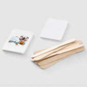 Ghost Bulldog Halloween Dog Fächer (Non-assembled)