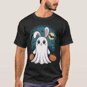 Ghost Bunny Halloween T-Shirt (Vorderseite)