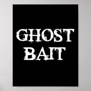 Ghost Byit Funny Paranormal Geisterjagd Beängstige Poster