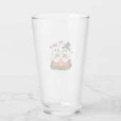 Ghost Campfire Halloween Glas (Rückseite)