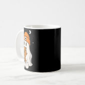 Ghost Capybara Halloween Animal Lover Benie Hat B Kaffeetasse (Vorderseite Links)