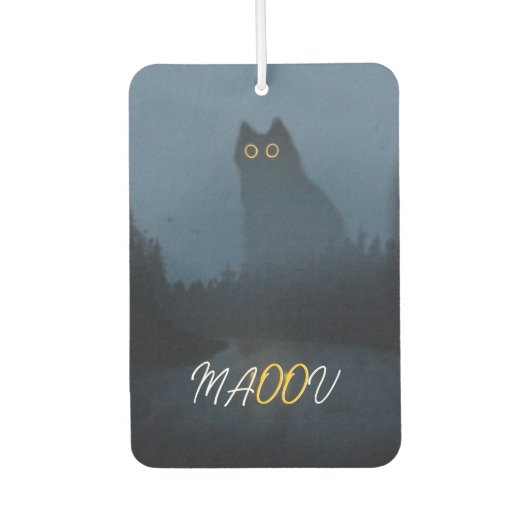 Ghost Cat Autolufterfrischer (Vorderseite)