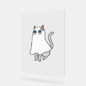 Ghost Cat Classic T - Shirt_1 Acrylschild (Winkel)