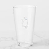 Ghost Cat Classic T - Shirt_1 Glas (Rückseite)