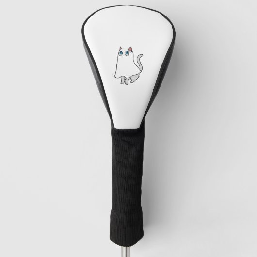 Ghost Cat Classic T - Shirt_1 Golf Headcover (Vorderseite)