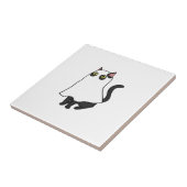Ghost Cat Classic T-Shirt_2 Fliese (Seite)