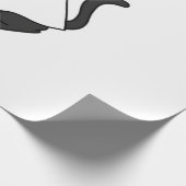 Ghost Cat Classic T-Shirt_2 Geschenkpapier (Ecke)