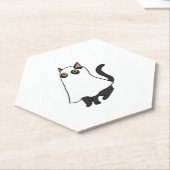 Ghost Cat Classic T - Shirt_2 Untersetzer (angewinkelt)