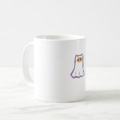 ghost cat Classic T - Shirt_3 Kaffeetasse (Vorderseite Links)