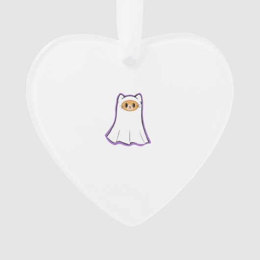 ghost cat Classic T - Shirt_3 Ornament (Vorderseite)