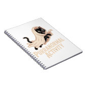 Ghost Cat Classic T - Shirt Notizblock (Rechte Seite)