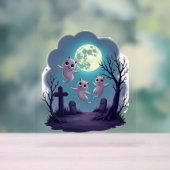 Ghost Cat Parade Acrylschild (Neutral)