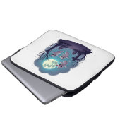 Ghost Cat Parade Laptopschutzhülle (Vorne Knopf)