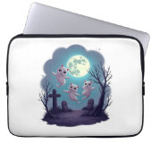 Ghost Cat Parade Laptopschutzhülle (Vorderseite)