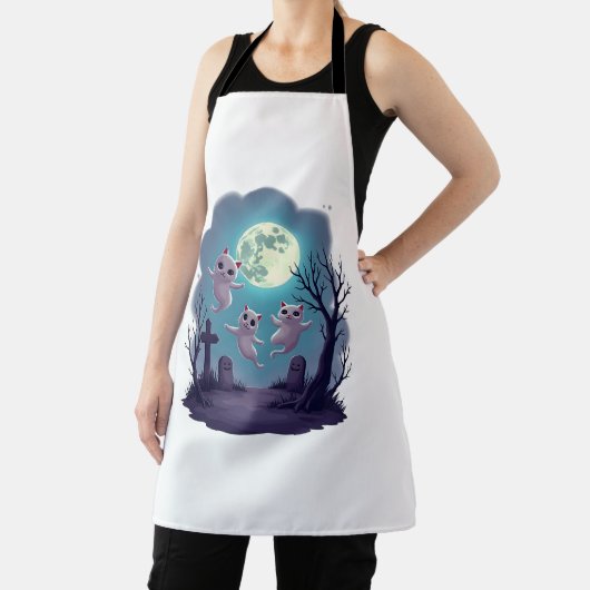 Ghost Cat Parade Schürze (InSitu)