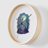 Ghost Cat Parade Uhr (Winkel)