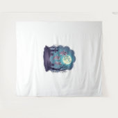 Ghost Cat Parade Wandteppich (Vorderseite (Horizontal))