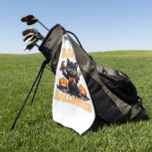 Ghost Cat T-Shirt, Halloween Shirt, Spooky Niedlic Golfhandtuch (Gras)