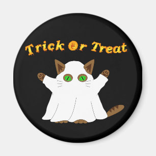 Ghost Cat Trick oder Treat Magnet