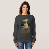 Ghost Cats Halloween Sweatshirt (Vorne ganz)