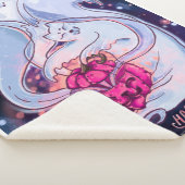 Ghost Cats Pumpkin Blanket Sherpadecke (3/4)