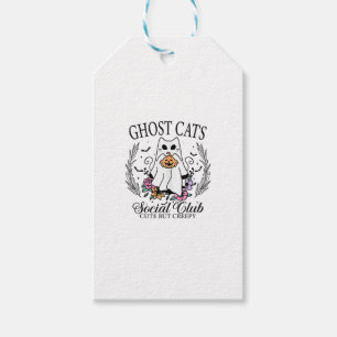Ghost Cats Sozialklub Funny Herbst Herbst Katze _2 Geschenkanhänger