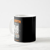 Ghost Claw Game Happy Halloween Kaffeetasse (Vorderseite Links)