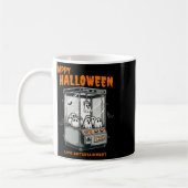 Ghost Claw Game Happy Halloween Kaffeetasse (Links)