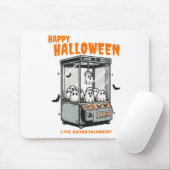 Ghost Claw Game Happy Halloween Mousepad (Mit Mouse)