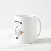 Ghost Coffee Halloween Funny Kaffeetasse (VorderseiteRechts)