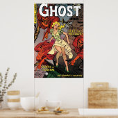 Ghost-Comics Vintage-Comic-Cover Poster (Küche)