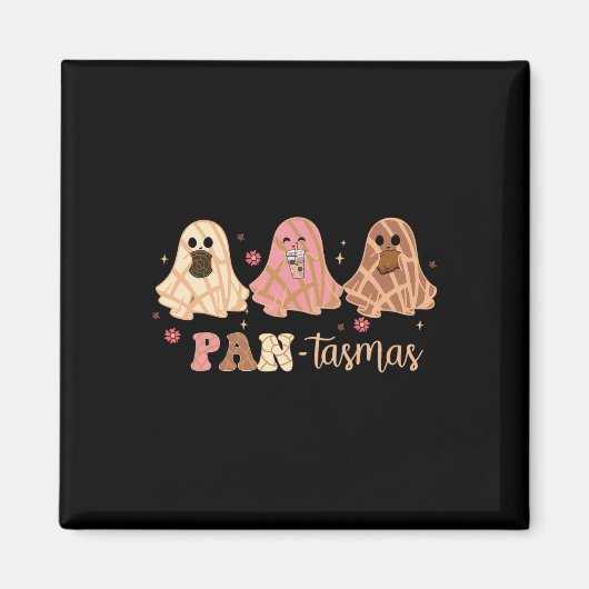 Ghost Conchas Mexican Halloween Magnet (Vorne)