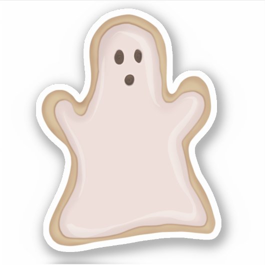 Ghost-Cookie Aufkleber (Vorderseite)