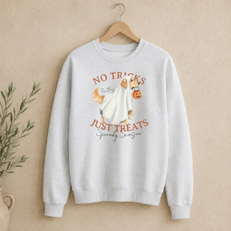 Ghost Costume Hund Golden Retriever Spooky Jahresz Sweatshirt