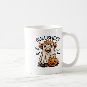 Ghost Cow Funny Halloween Spooky Moo Animal Costum Kaffeetasse